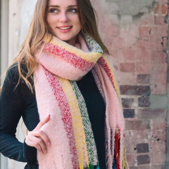 💥NEW💥 Soft Oversized Tassel Hem Scarf - Picture 8 of 8